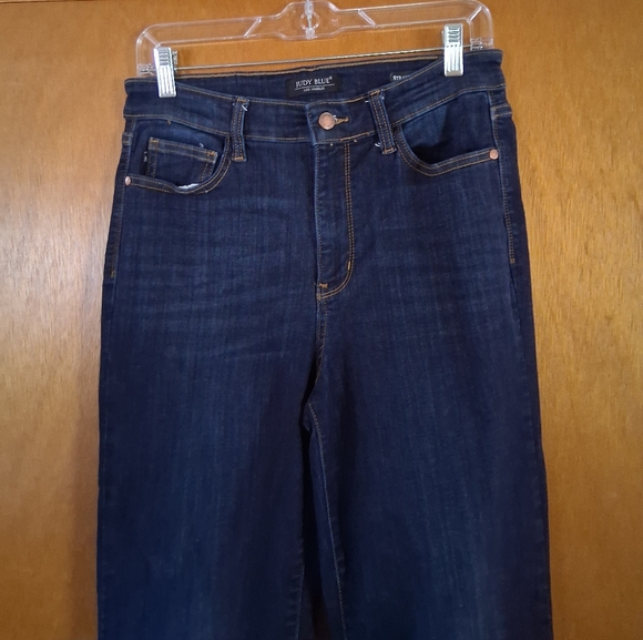 Judy Blue Straight Fit High Rise Jeans Size 29 - Picture 3 of 7